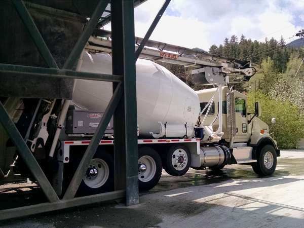 PR12 mixer mounted conveyor
