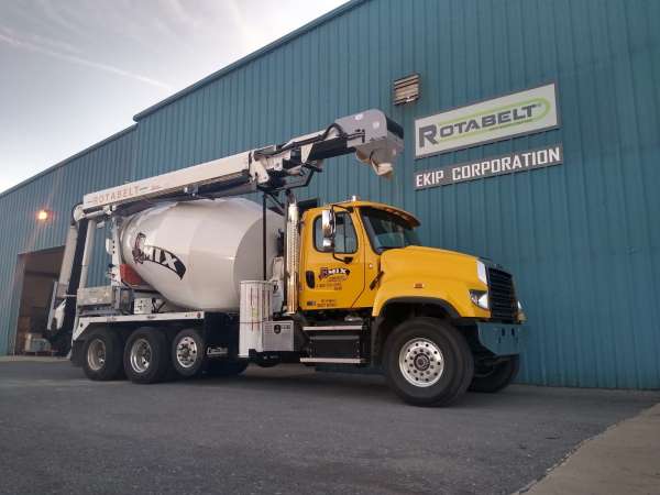 One more TS15 mixer mounted conveyor in Illinois