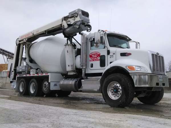 T3D16 mixer mounted conveyor in Missouri