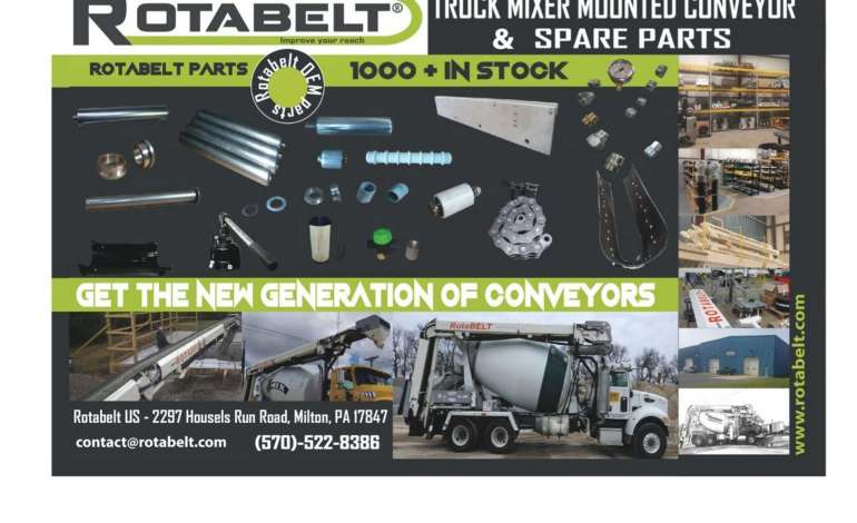 Concrete products ad March 2019